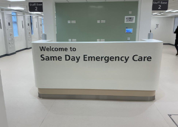 Same Day Emergency Care Unit at James Paget University Hospital