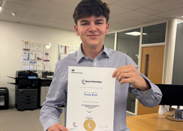Bradley Martin Completes Level 4 Building Services Engineering Senior Technician